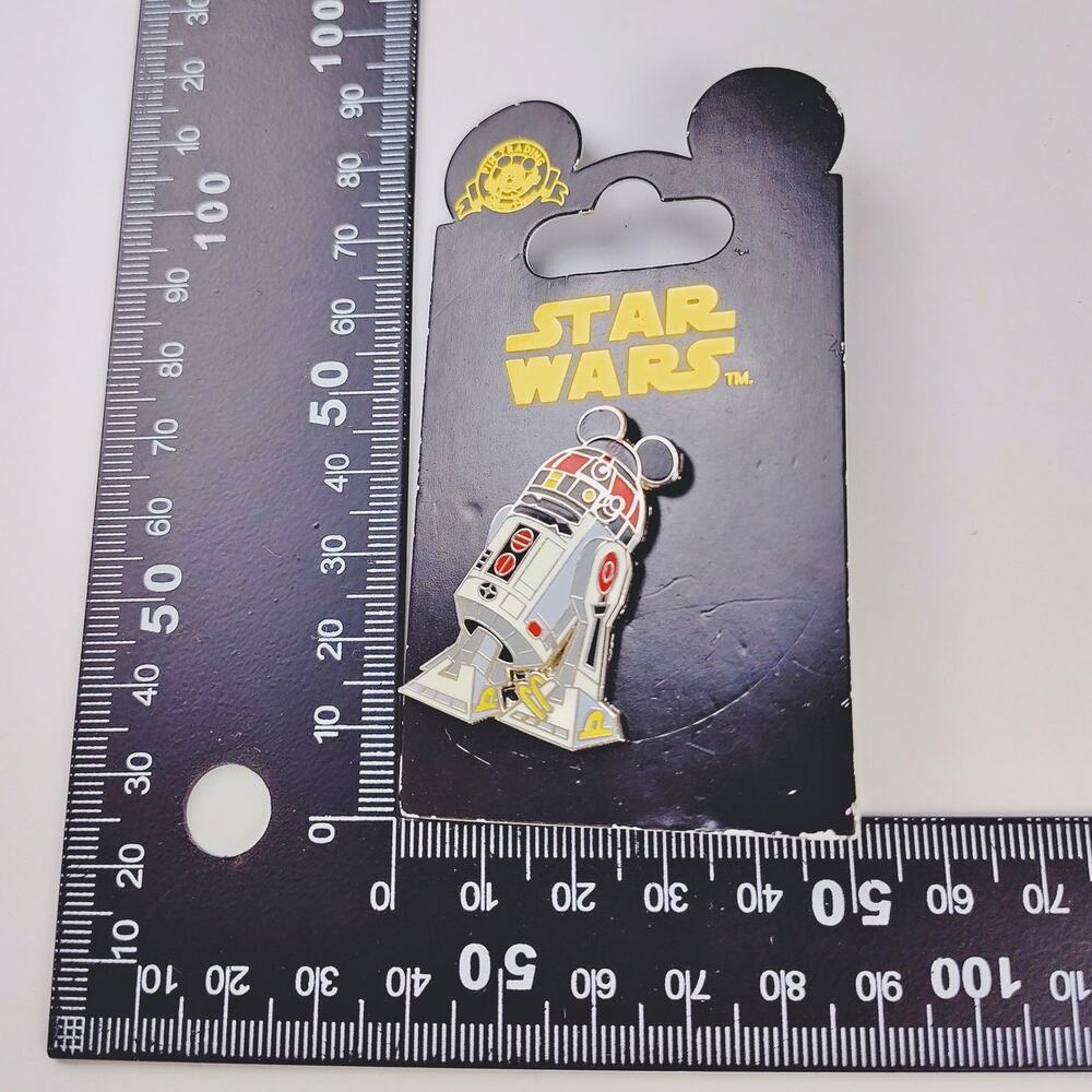 Disney Trading Pin Star Wars R2-MK Mickey Ear Hat 2010 NIP - Picture 8 of 8